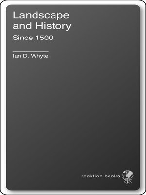cover image of Landscape and History since 1500